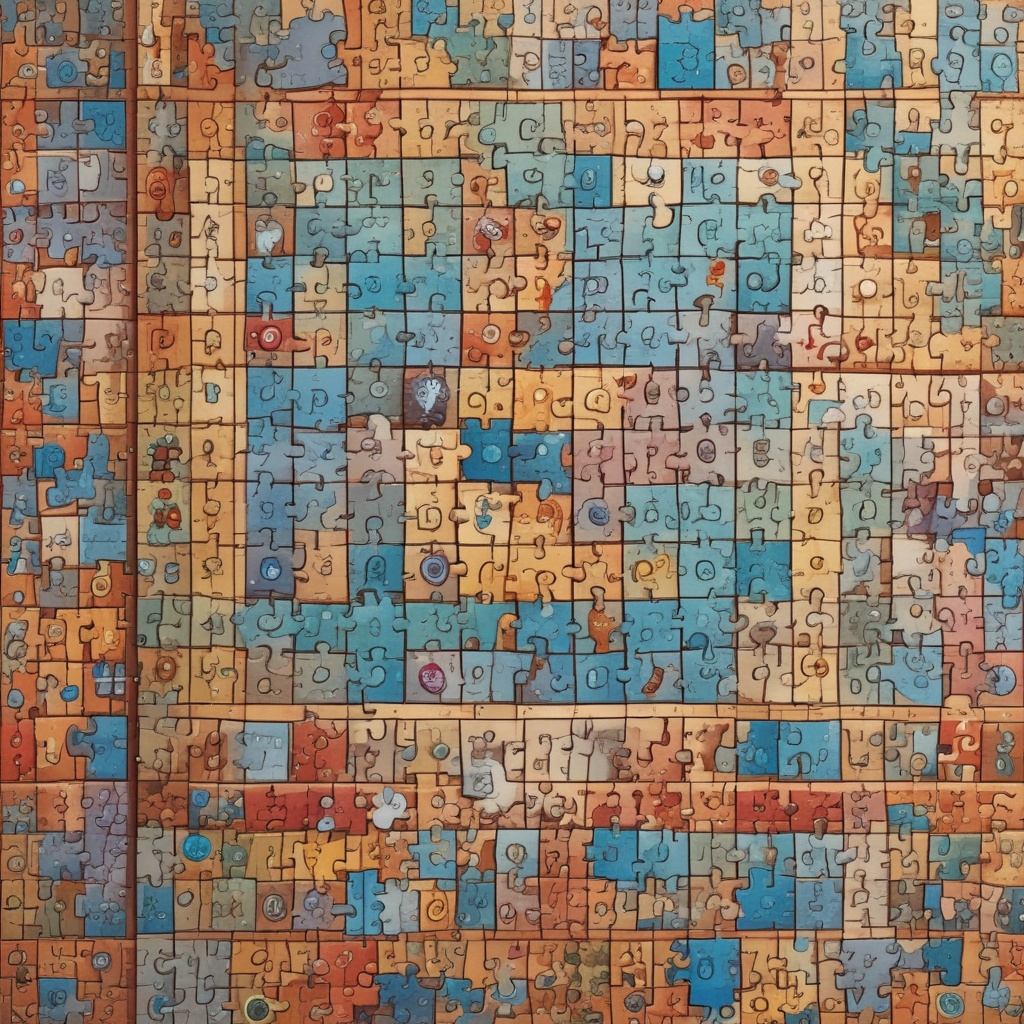 Puzzle solving game for adults