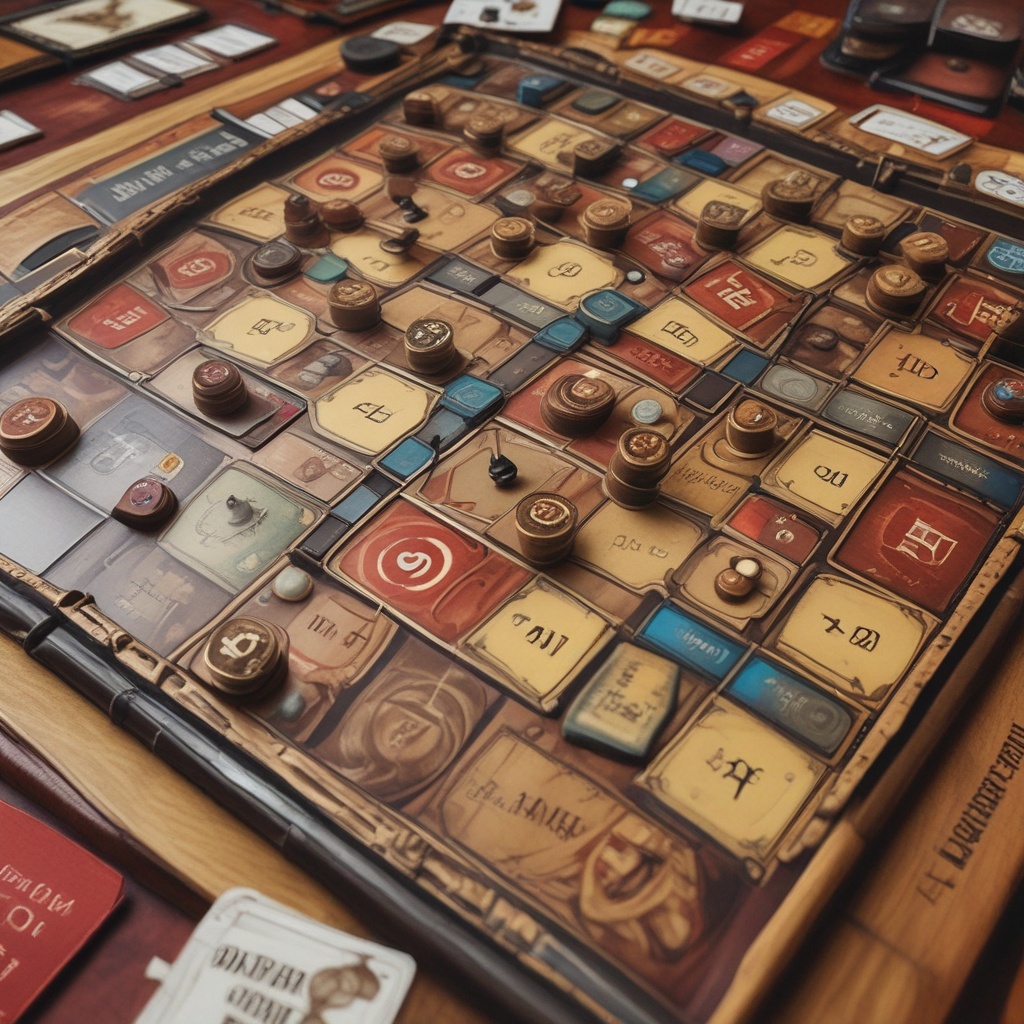 Strategic board game for adults